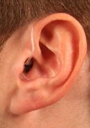Receiver in the ear (RITE)